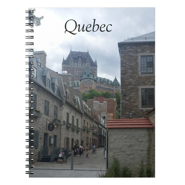 Cuaderno Distrito histórico en Quebec City (Frente)