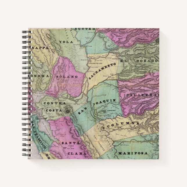 Cuaderno Distrito Minero de California (Anverso)