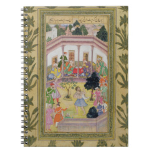 Cuaderno Disturbio de un loco en una reunión social, para