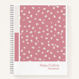 Cuaderno Ditsy Floral Vertical Palette Notebook