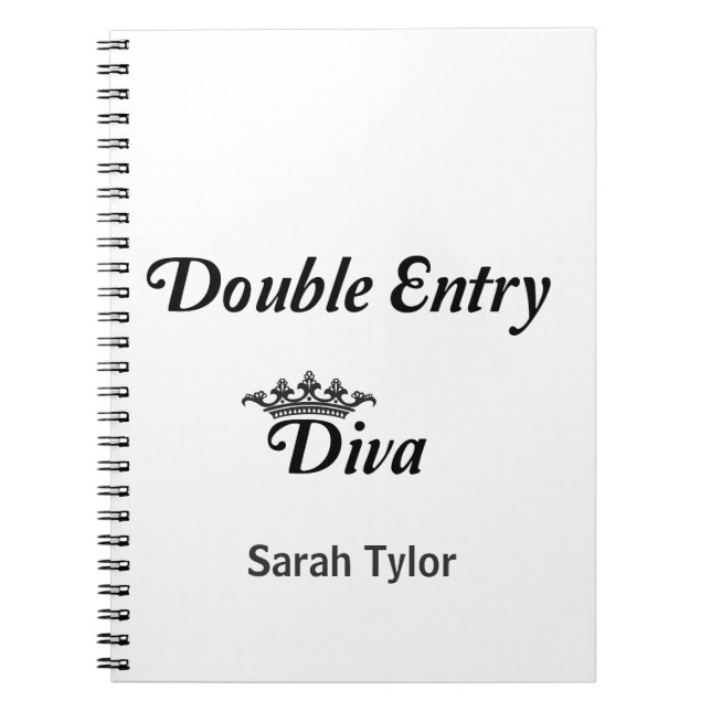 Cuaderno Diva de entrada doble (Frente)
