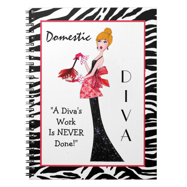Cuaderno Diva doméstica (Frente)