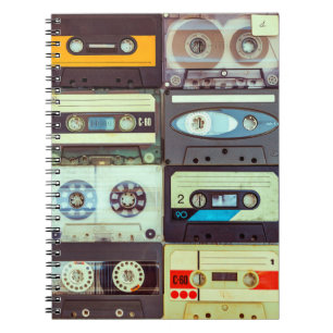 Cuaderno Diversas cintas de audio antiguas