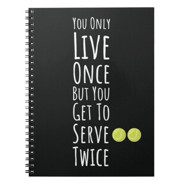 Cuaderno Diversas Presentaciones Para Los Jugadores De Teni (Frente)