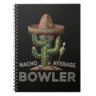 Cuaderno Diversión de bolos no promedio