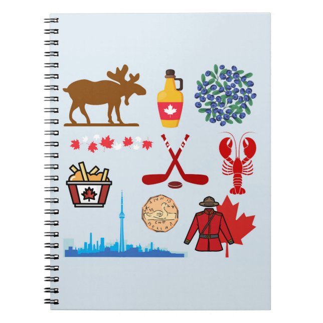 Cuaderno Diversión de Canadá (Frente)
