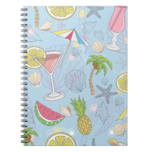 Cuaderno Diversión De Verano, Modelo Sin Maravilla De Cócte