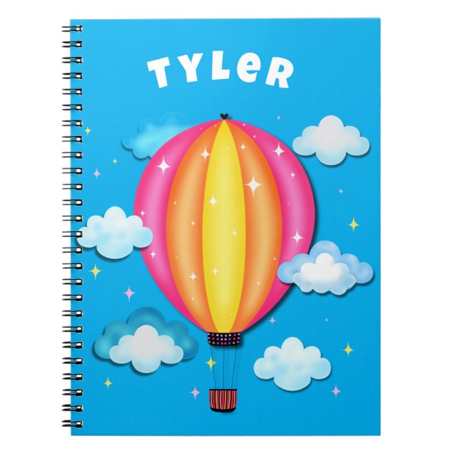 Cuaderno Diversión en Globo Aerostático (Frente)
