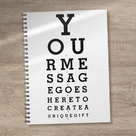 Cuaderno Diversión personalizada de Personalizado de mensaj