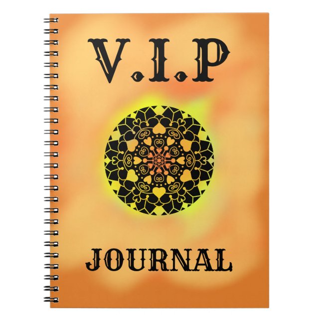 Cuaderno Diversión VIP Mandala Creative Happy Notepad Journ (Frente)