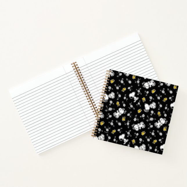Cuaderno Diversión y flores de Snoopy & Woodstock (Interior)