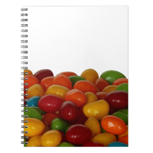 Cuaderno Diversión y habas de jalea coloridas