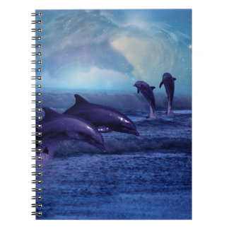 Cuaderno Diversión y juego de los delfines