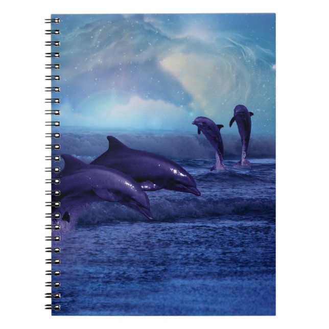 Cuaderno Diversión y juego de los delfines (Frente)