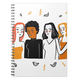 Cuaderno Diversos chicas, varias nacionalidades juntas.