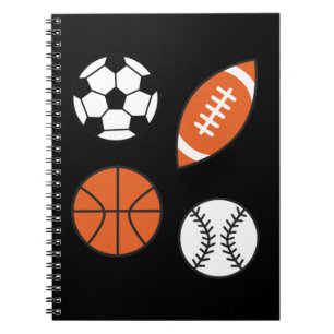 Cuaderno Divertida bola deportiva