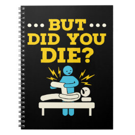 Cuaderno Divertida Terapia Física Pero Muriste