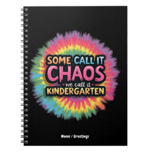 Cuaderno Divertido "Algunos lo llaman caos nosotros lo llam