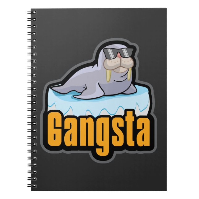 Cuaderno Divertido ártico del parque zoológico del animal (Frente)