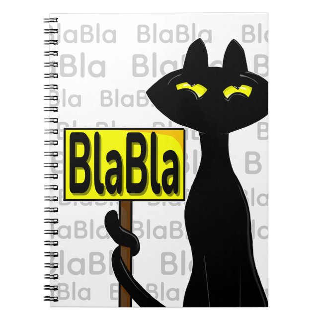Cuaderno divertido Bad Boogie - BlaBla (Frente)