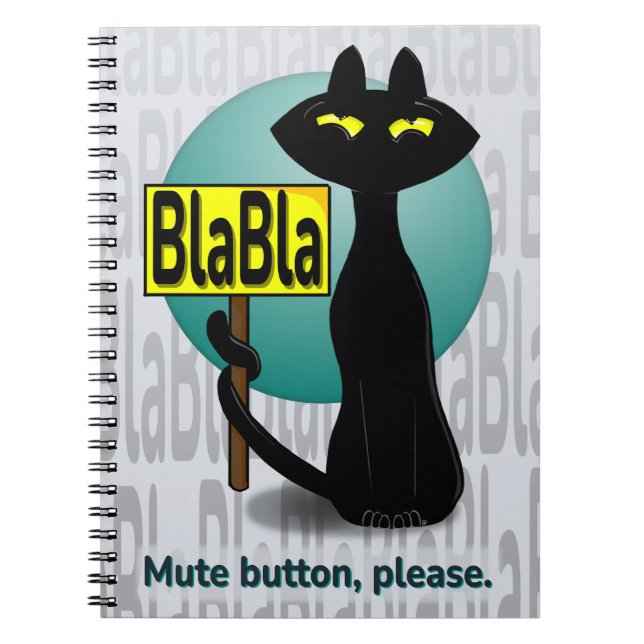 Cuaderno divertido Bad Boogie - BlaBla (Frente)