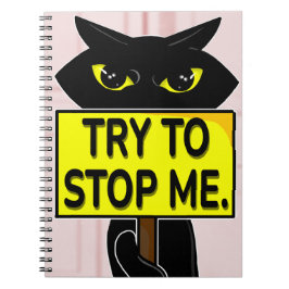Cuaderno divertido Bad Boogie - Intenta detenerme