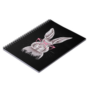 Cuaderno Divertido conejo lindo regalo familiar en Pascua