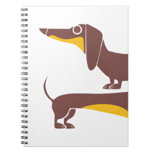Cuaderno Divertido dachshund lindo para padres de perros la