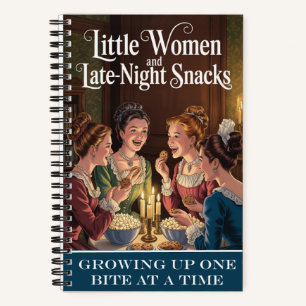Cuaderno divertido de humor de Mujeres Pequeñas