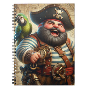 Cuaderno divertido de pirata