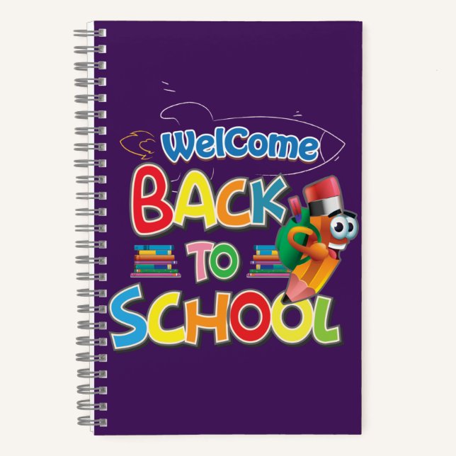 Cuaderno Divertido De vuelta a la escuela (Anverso)