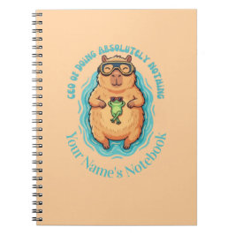 Cuaderno divertido del CEO de hacer nada de la ran