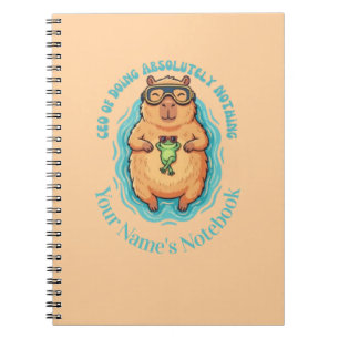 Cuaderno divertido del CEO de No Hacer Nada de Car