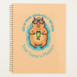 Cuaderno divertido del CEO del Capybara Rana que N