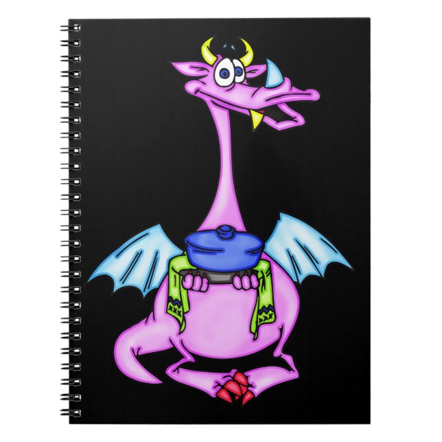 Cuaderno divertido del diario del dragón del (Frente)