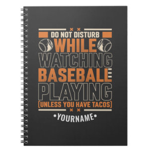 Cuaderno Divertido día de juego no te molestas a menos que