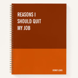 Cuaderno divertido, Diario de almohadilla de escri