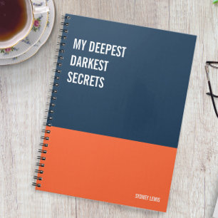 Cuaderno divertido, Diario de almohadilla de escri