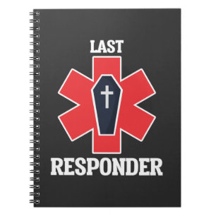 Cuaderno Divertido director funerario Mortician último enc