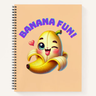 Cuaderno Divertido diseño de ganadería bananera para divers