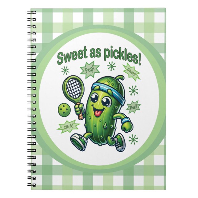 Cuaderno Divertido dulce dulce como bolas de picante (Frente)