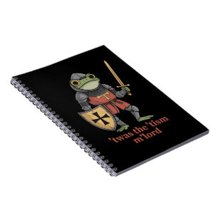 Cuaderno Divertido Era El 'Tismo M'Lord Caballero Medieval 