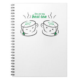 Cuaderno Divertido Eres mi mejor té, eres mi Bestie