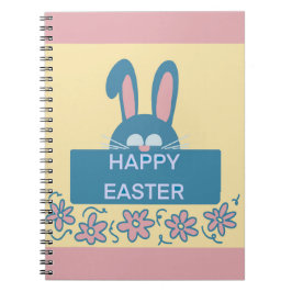 Cuaderno Divertido Feliz Pascua Bunny