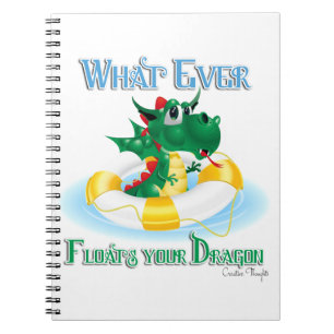 Cuaderno Divertido lo que te flote tu dragón