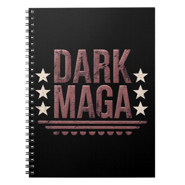 Cuaderno Divertido MAGA OSCURO 2024 (Frente)