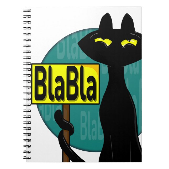 Cuaderno Divertido Mal Boogie - BlaBla (Frente)