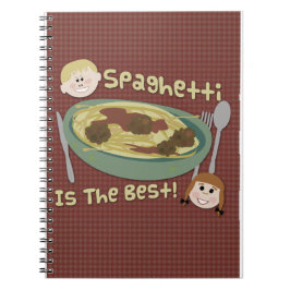 Cuaderno Divertido Mejor Espaguetis Divertido Máxima Carica