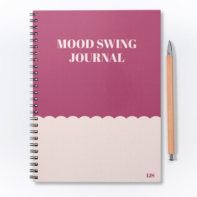 Cuaderno Divertido modernista Swing Journal Pink (Subido por el creador)