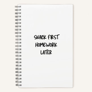 Cuaderno Divertido para la Escuela Comida Primero 